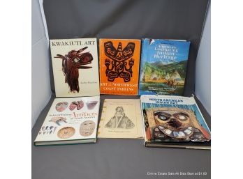 Collection Of Native American Books