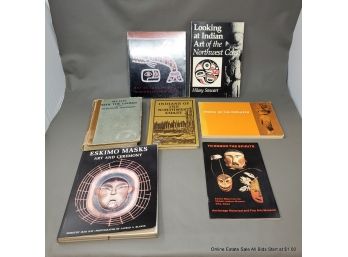 Collection Of Seven (7) Native American Books