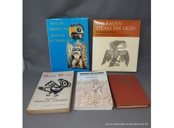Collection Of Five (5) Native American Books