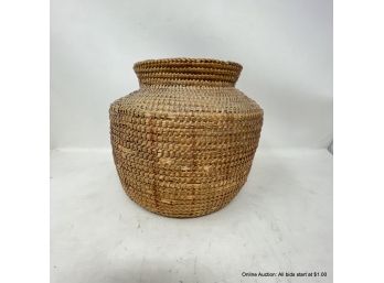 Southwest Cochiti Native American Basket