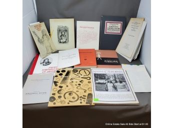 Collection Of Assorted Books, Magazine And Pamphlets