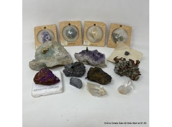 Lot Of Misc. Rocks, Quartz And Other Stones