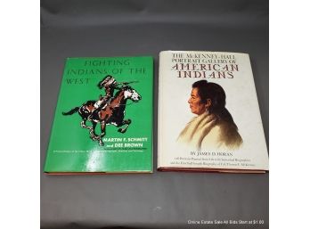 Pair Of Vintage Native American Books