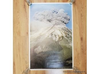 Two (2) Mount St. Helen's Eruption (May 18, 1980) Poster