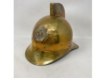 Antique Brass Helmet (likely Greek)