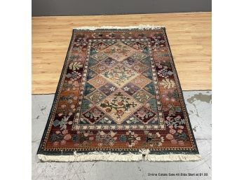 Old Masters Collection 4'x6' Multicolor Machine Made Rug