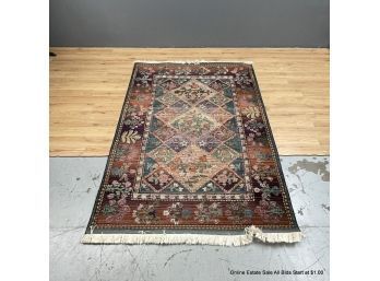 Old Masters Collection 4'X6' Multicolor Machine Made Rug