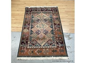 Old Masters Collection 4'x6' Multicolor Machine Made Rug