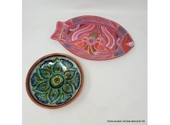 Painted Decorative Plates