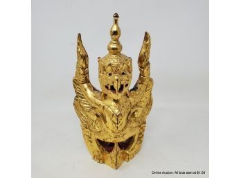Gilded Thai Architectural Wood Carving