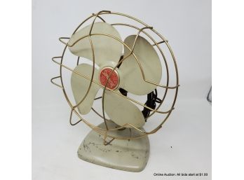 Vintage Superior Electric Tabletop Fan