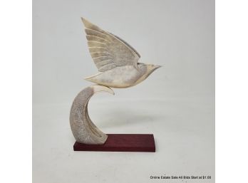 Maureen Morris Bird Carved Antler
