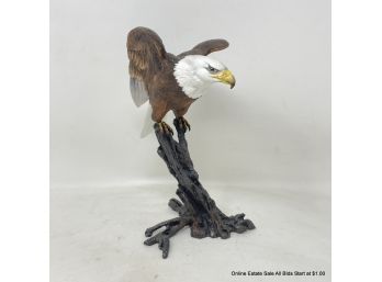 Vintage Birds Of Prey 1985 Royal Worcester - 9' Bald Eagle