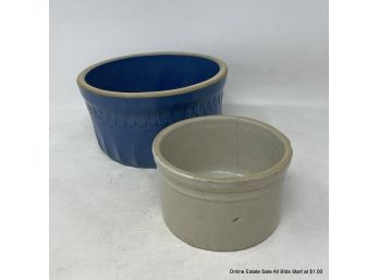 Two (2) Ceramic Pots