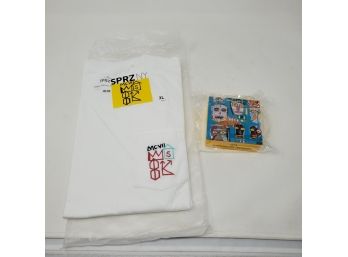 Basquiat Note Cards And T Shirt XL