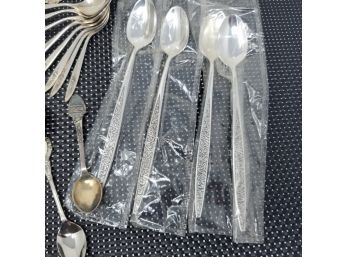 Large Lot Of Spoons