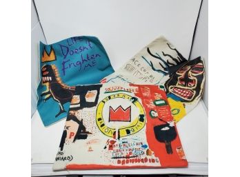 3 Basquiat Pillow Cases