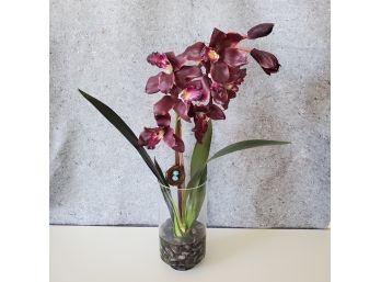Accents Large Silk Orchid Arrangement Retail $430