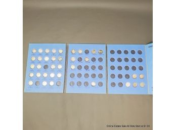 30 Roosevelt Dimes And Five Canadian Dimes  1946-1962