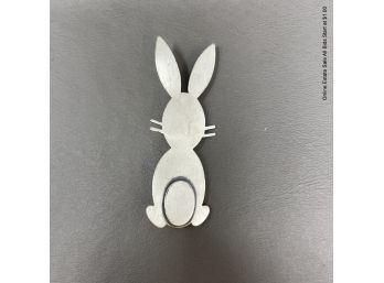 Sterling Silver Beaucraft Bunny Brooch 5 Grams