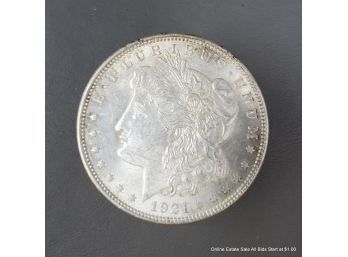 1921 U.s. Morgan Dollar