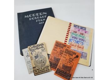 Stamp Collection & Collector's Handbooks