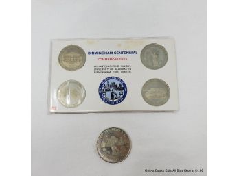 Birmingham Alabama Centennial Commemorative Coins