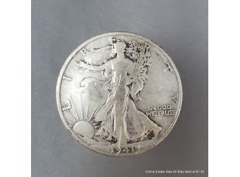 1941-s U.S. Standing Liberty Half Dollar