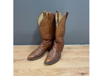 Pair Of Justin Size 7D Cowboy Boots