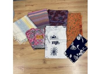Lot Of Vintage Tapestries And Related Fabric
