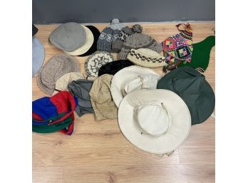 Large Lot Of 19 Hats