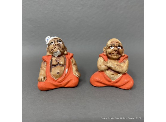 Two Small Ceramic Figures