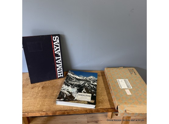 Himalayas Coffee Table Book With Slipcover And Shipping Box