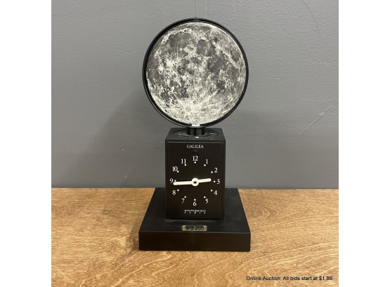 Bernard Vuarnesson Galilea Moon Clock Sculpture