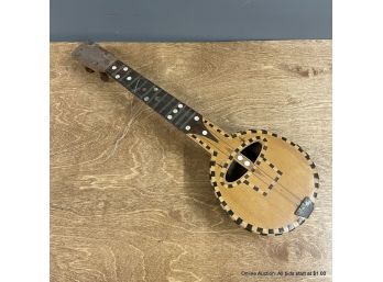Vintage Wood Stringed Musical Instrument