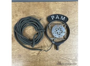 Antique PAM Microphone