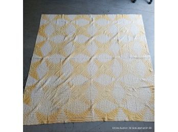 Vintage Cotton Patchwork Quilt