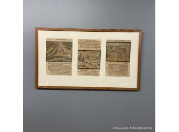 Framed Pages From Erfindung / Und Schiffarten
