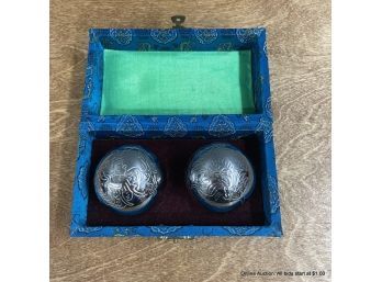 Meditation Balls In Silk Box