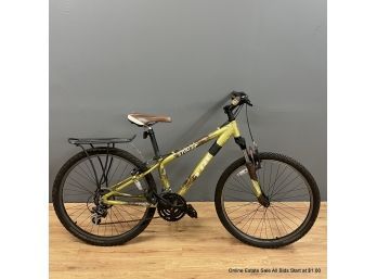 Trek Alpha 3700 Brown/Green Aluminum 7-Speed Mountain Bike
