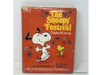The Snoopy Festival Large Hardcover Book By Charles M. Schulz