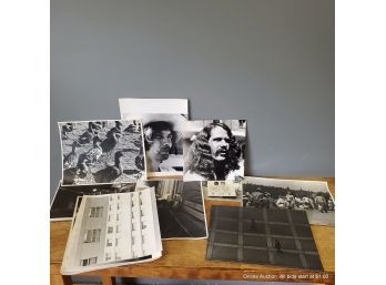 Large Assortment Of Vintage B&w Photographs Mostly 11 X 14 Inches