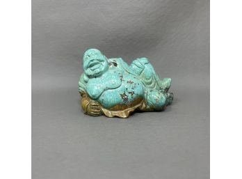 Carved Turquoise Buddha