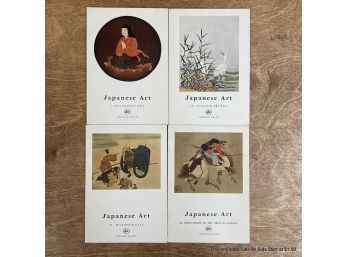 Collection Of Four Japanese Art Mini Books