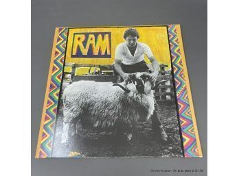 Paul & Linda McCartney Ram Vinyl Record Album