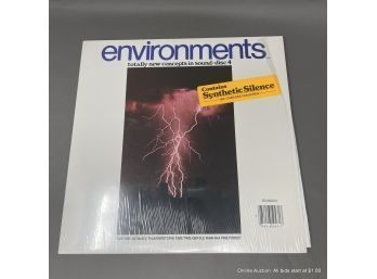 Environments New Concepts In Sound Record Album