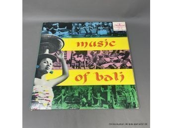 Music Of Bali Record Album
