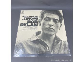 Bob Dylan The Times They Are A-Changing Record Album
