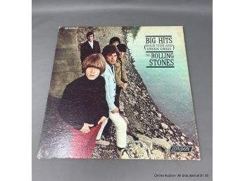 The Rolling Stones Big Hits (High Tide And Green Grass) Vinyl Record Album