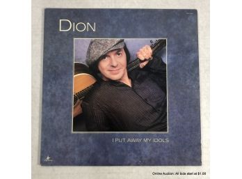 Dion I Put Away My Idols Record Album